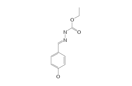 3-(p-hydroxybenzylidene)carbazic acid, ethyl ester