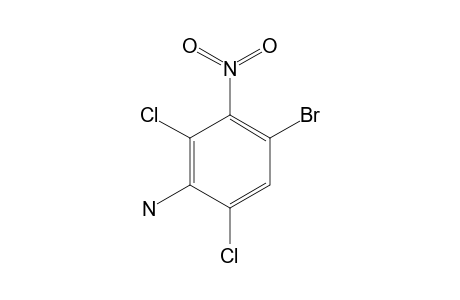 ANILINE, 4-BROMO-2,6-DICHLORO- 3-NITRO-,