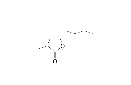 2(3H)-FURANONE, DIHYDRO-3-METHYL-5-(3-METHYLBUTYL)-