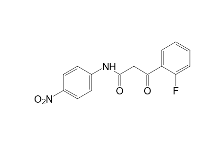 2-(o-fluorobenzoyl)-4'-nitroacetanilide