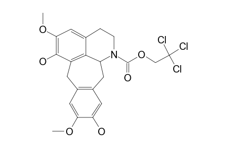 Benzocycloheptano[2,3,4-I,J]isoquinolin-1,9-diol-N-carboxylic acid, 2,10-dimethoxy-, 2-trichloroethyl(ester)