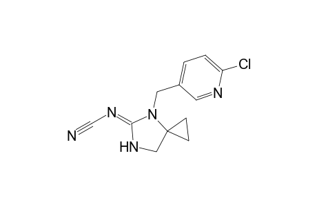[4-(6-CHLOROPYRIDIN-3-YLMETHYL)-4,6-DIAZASPIRO-[2.4]-HEPT-5-YLIDENE]-CYANAMIDE