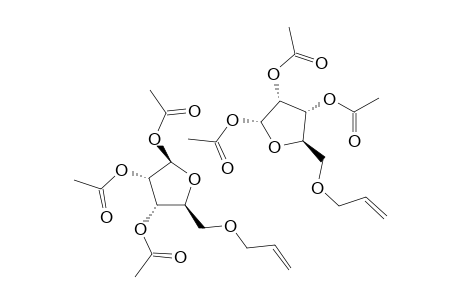 ALPHA/BETA-1,2,3-TRI-O,O,O-ACETYL-5-O-ALLYL-D-RIBOFURANOSE