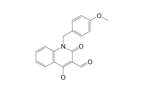 1-(4-Methoxybenzyl)-1,2-dihydro-4-hydroxy-2-oxoquinoline-3-carbaldehyde