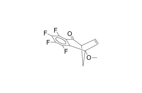 2-KETO-5-METHOXY-3,4-TETRAFLUOROBENZOBICYCLO[3.2.1]OCTA-3,6-DIENE