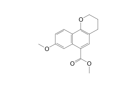 3,4-dihydro-8-methoxy-2H-naphtho[1,2-b]pyran-6-carboxylic acid, methyl ester