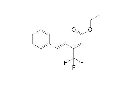 ethyl (2E,4E)-5-phenyl-3-(trifluoromethyl)penta-2,4-dienoate