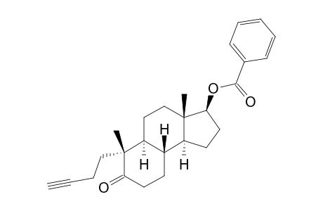 17-.beta.-Hydroxy-4,5-secoandrost-3-yn-5-one benzoate