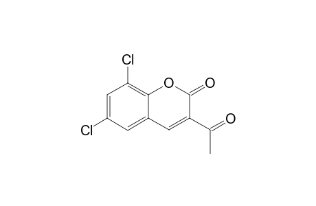 3-acetyl-6,8-dichlorocoumarin