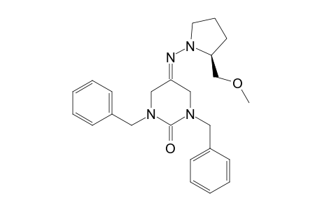 1,3-Dibenzyl-5-[N-[2-(methoxymethyl)pyrrolidin-1-yl]imino]hexahydropyrimidin-2,5-dione