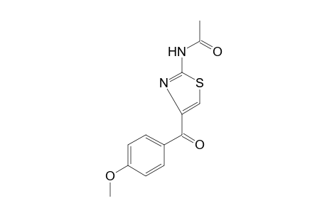 N-[4-(p-anisoyl)-2-thiazolyl]acetamide