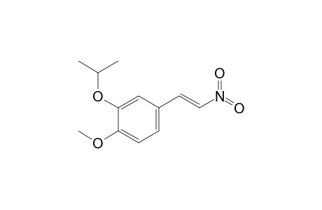 (E)-.beta.-Nitro-3-isopropoxy-4-methoxystyrene