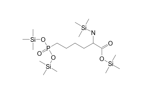 Norleucine, 6-phosphono-, 4tms