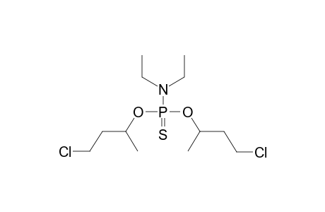 DIETHYLAMIDOBIS(1-METHYL-3-CHLOROPROPYL)THIOPHOSPHATE