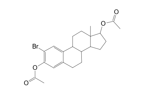 ESTRA-1,3,5(10)-TRIENE-2-BROMO-3,17.BETA.-DIOL(3,17.BETA.-DI-ACETATE)