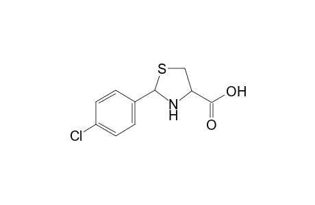 2-(4-chlorophenyl)-1,3-thiazolidine-4-carboxylic acid