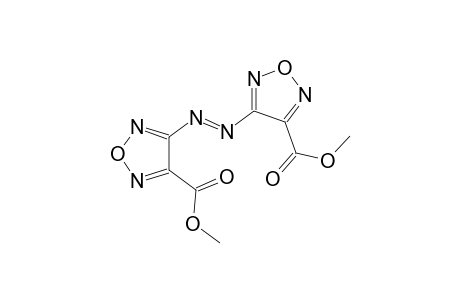 (E)-dimethyl 4,4'-(diazene-1,2-diyl)bis(1,2,5-oxadiazole-3-carboxylate)