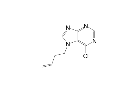 7-(But-3-en-1-yl)-6-chloro-7H-purine