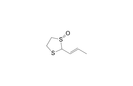 2-(Prop-1-enyl)-1,3-dithiolane 1-oxide