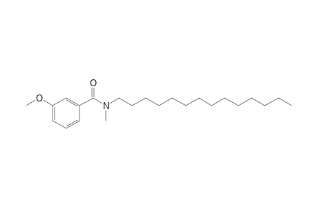 Benzamide, 3-methoxy-N-methyl-N-tetradecyl-