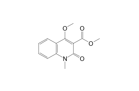 1,2-dihydro-4-methoxy-1-methyl-2-oxo-3-quinolinecarboxylic acid, methyl ester