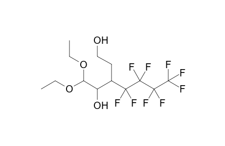 5,5-Diethoxy-3-(perfluorobutyl)pentane-1,4-diol