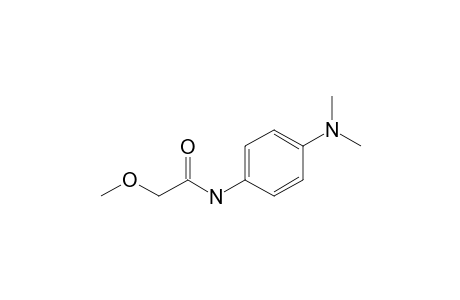 N-[4-(dimethylamino)phenyl]-2-methoxyacetamide