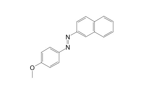 (E)-1-(4-Methoxyphenyl)-2-(2-naphthyl)diazene