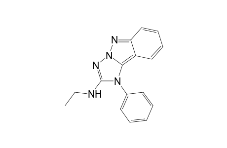 1-PHENYL-2-(ETHYLAMINO)-1H-1,2,4-TRIAZOLO-[2,3-B]-INDAZOLE