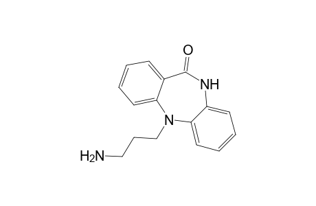 11H-Dibenzo[b,e][1,4]diazepin-11-one, 5-(3-aminopropyl)-5,10-dihydro-