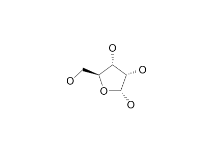 Alpha D Ribose Furanose 13c Nmr Chemical Shifts Spectrabase