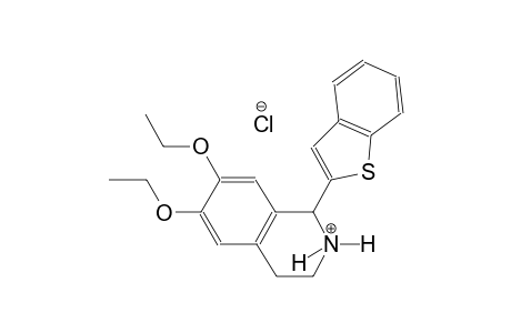 isoquinolinium, 1-benzo[b]thien-2-yl-6,7-diethoxy-1,2,3,4-tetrahydro-,chloride