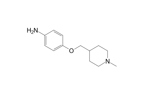 4-[(1-METHYLPIPERIDIN-4-YL)-METHOXY]-PHENYLAMINE