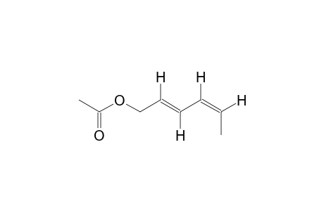 trans-2,cis-4-HEXADIEN-1-OL, ACETATE