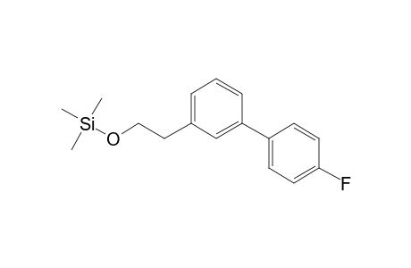 3-(4-Fluorophenyl)phenethyl alcohol, tms