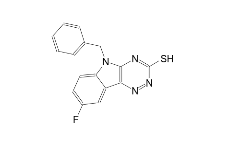 5-benzyl-8-fluoro-5H-[1,2,4]triazino[5,6-b]indol-3-yl hydrosulfide