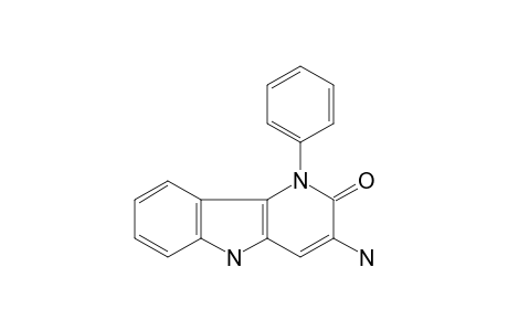 3-amino-1-phenyl-5H-pyrido[5,6-b]indol-2-one