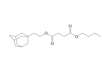 Succinic acid, 2-(1-adamantyl)ethyl butyl ester