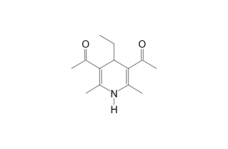 3,5-diacetyl-1,4-dihydro-2,6-dimethyl-4-ethylpyridine