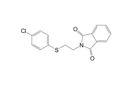 2-[2-(4-Chlorophenyl)sulfanylethyl]isoindole-1,3-dione