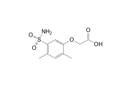 [(5-sulfamoyl-2,4-xylyl)oxy]acetic acid