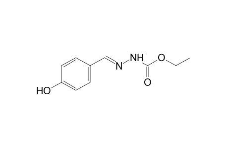 3-(p-hydroxybenzylidene)carbazic acid, ethyl ester