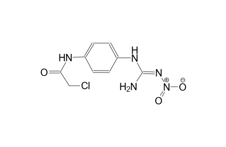 N-(4-{[(E)-amino(2,2-dioxido-2lambda~1~-diazanylidene)methyl]amino}phenyl)-2-chloroacetamide