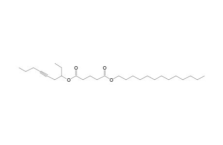 Glutaric acid, non-5-yn-3-yl tridecyl ester