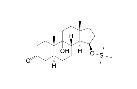 9-HYDROXY-15.BETA.-[(TRIMETHYLSILYL)OXY]-5.ALPHA.-ANDROSTAN-3-ONE