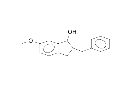 1H-INDEN-1-OL, 2,3-DIHYDRO-6-METHOXY-2-(PHENYLMETHYL)-