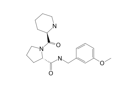 (S)-N-(3-Methoxybenzyl)-1-((R)-piperidine-2-carbonyl)pyrrolidine-2-carboxamide