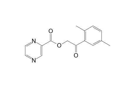 2-(2,5-Dimethylphenyl)-2-oxoethyl 2-pyrazinecarboxylate