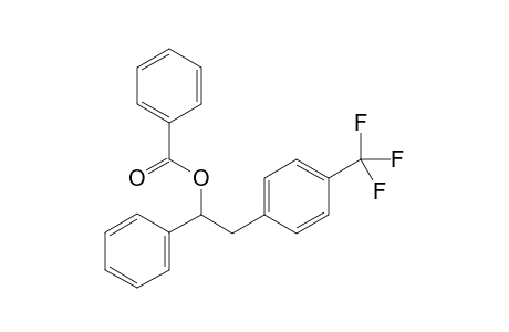 1-phenyl-2-(4-(trifluoromethyl)phenyl)ethyl benzoate