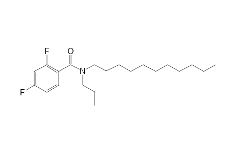 Benzamide, 2,4-difluoro-N-propyl-N-undecyl-